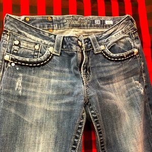 Miss Me skinny Jeans straight leg jeans size 28